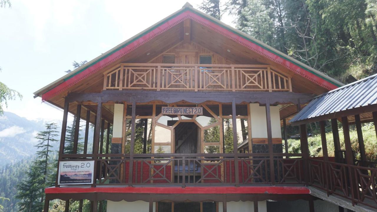 Freebird Nest 2 Stays & Cafe Jibhi Esterno foto